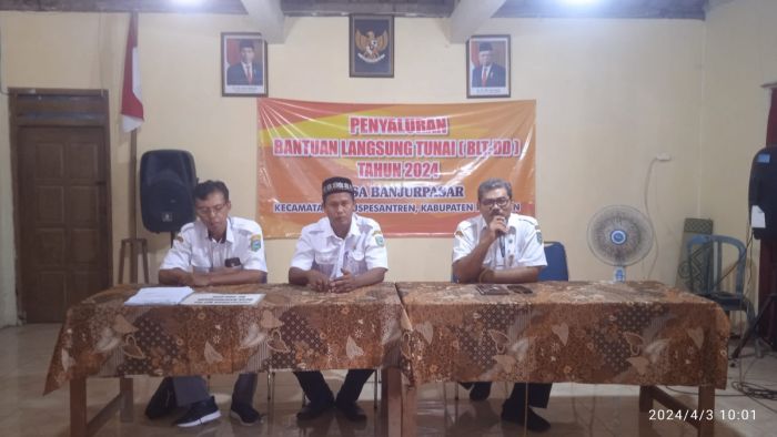 PENYALURAN BANTUAN LANGSUNG TUNAI (BLT DD) 