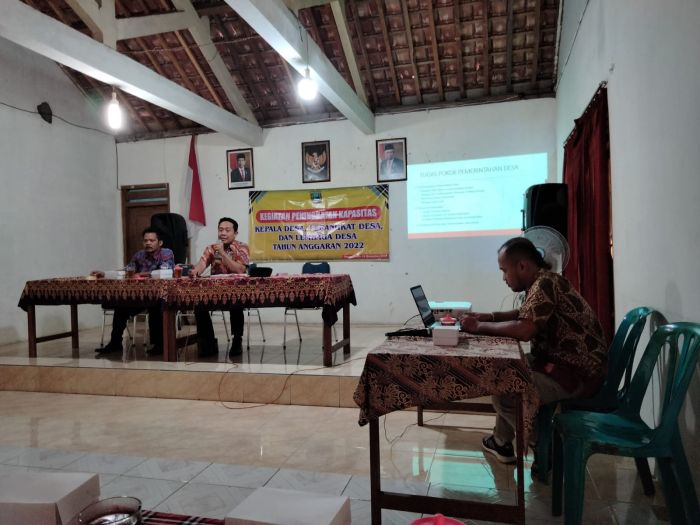 KEGIATAN PENINGKATAN KAPASITAS KEPALA DESA, PERANGKAT DESA DAN LEMBAGA DESA