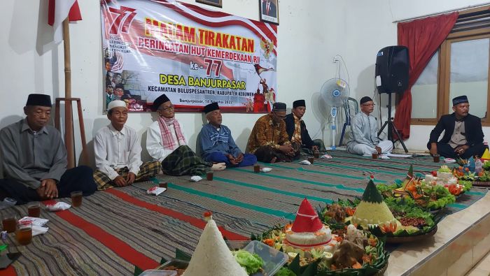 Lomba Tumpeng Menjelang Peringatan HUT RI ke 77 Proklamasi Kemerdekaan Desa Banjurpasar